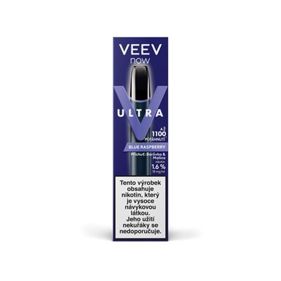 VEEV ULTRA Blue/borůvka Raspberry/malina 1,6 % kolek R bal. 5 ks