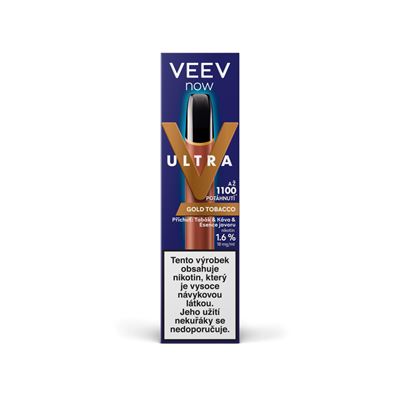 VEEV ULTRA Gold Tobacco 1,6 % kolek R bal. 5 ks