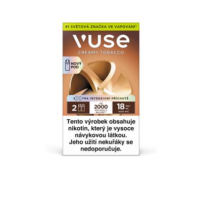VUSE Pod Creamy Tobacco 18 mg kolek R bal. 5 ks