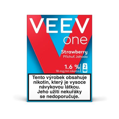 VEEV ONE Strawberry/jahoda 1,6% kolek R 1 ks