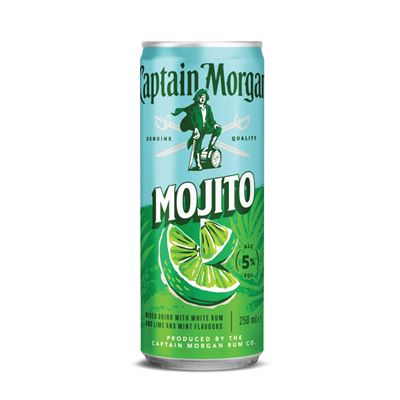 Captain Morgan Mojito 5 % 12 x 250 ml