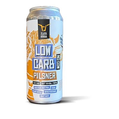 Zlatá Kráva Low Carb Pilsner 500 ml