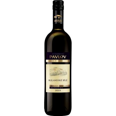 PAVLOV Moravské zemské víno Rulandské bílé 750 ml