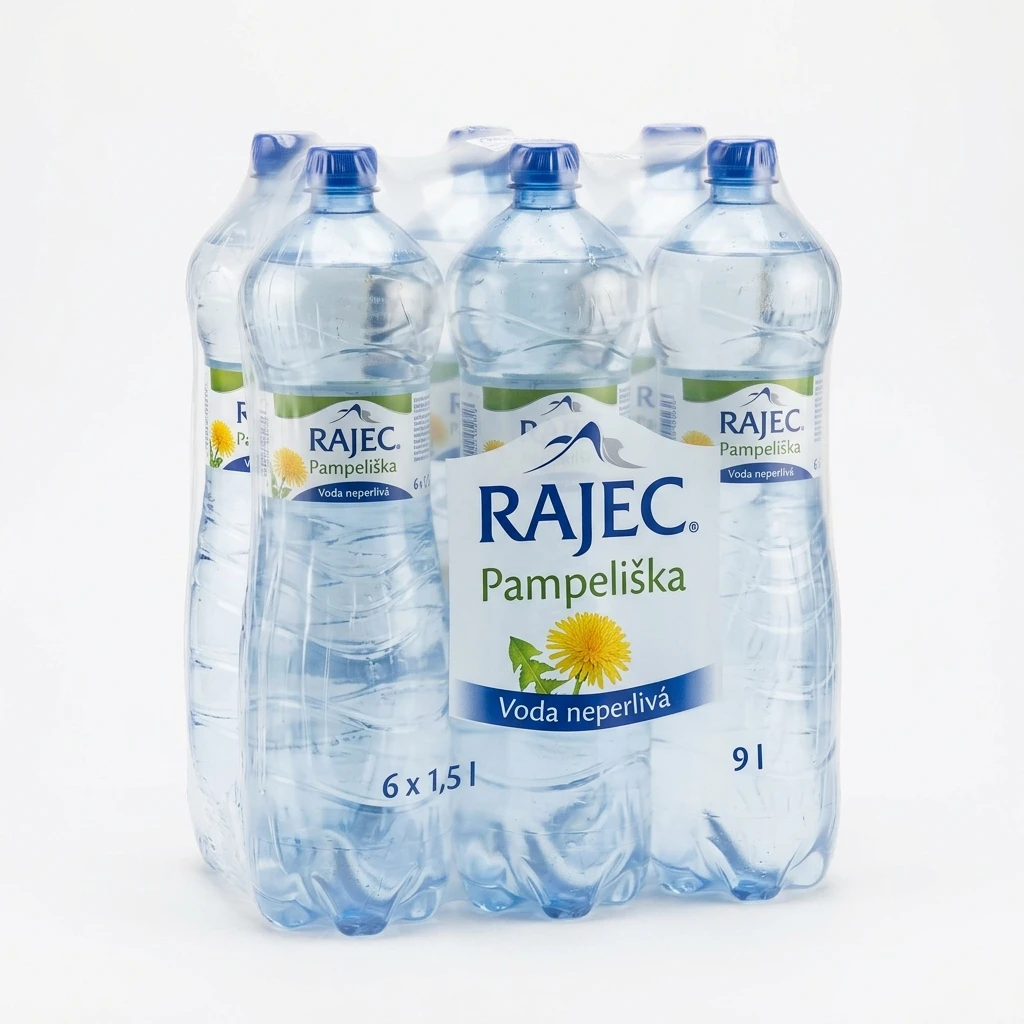 RAJEC Pampeliška Voda neperlivá 6 x 1,5 l