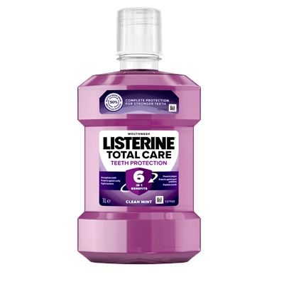 LISTERINE Total Care Clean Mint ústní voda 1 l