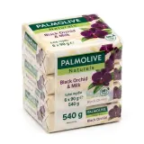 PALMOLIVE Naturals Black Orchid tuhé mýdlo 6 x 90 g