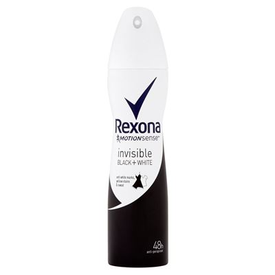Rexona Deo Invisible Black & White dám. 150 ml