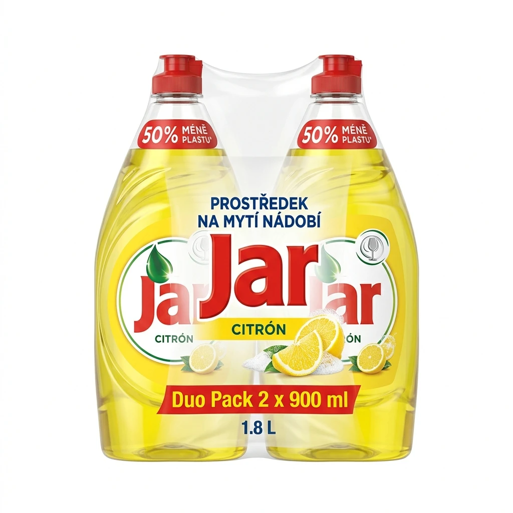 Jar Prostředek na mytí nádobí citrón Duo Pack 2 x 900 ml