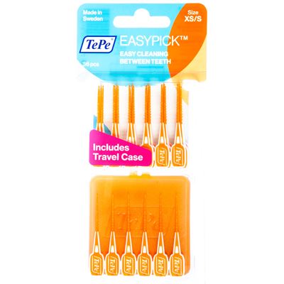 TePe EasyPick pogumovaná párátka XS/S 36 ks