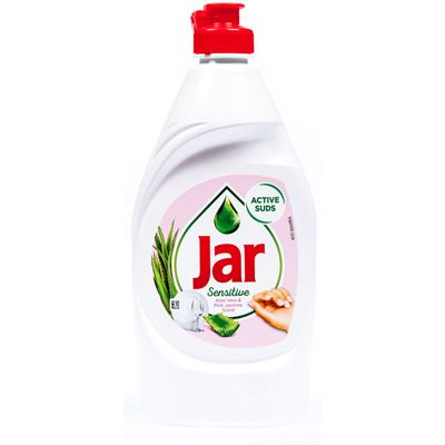 Jar Tekutý prostředek na mytí nádobí Aloe&Pink 450 ml
