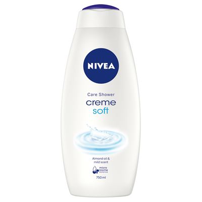 NIVEA Creme Soft Pečující sprchový gel 750 ml