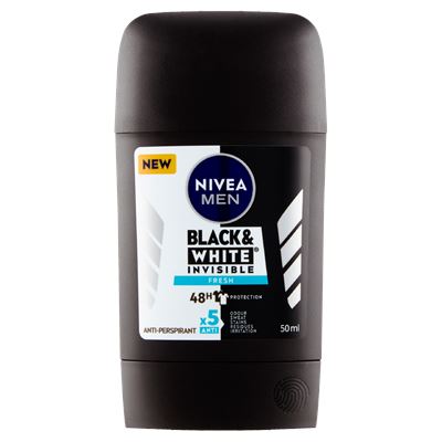 NIVEA Men Black & White Invisible Fresh Stick pánský 50 ml