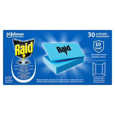 Raid Náhradní náplň do elektrického odpařovače suchá 30 ks