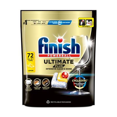 finish Ultimate Plus Lemon kapsle 72 ks