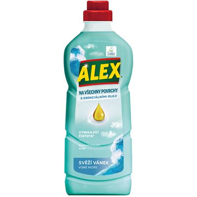 ALEX Čistič na všechny povrchy svěží vánek 1 l