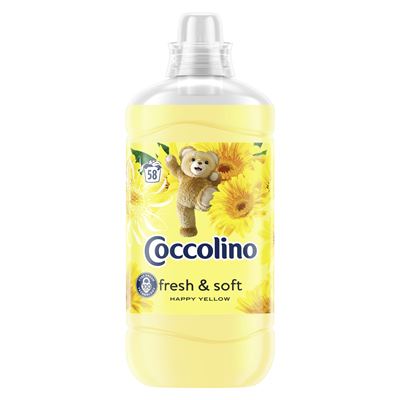 Coccolino Happy Yellow aviváž (58 praní)