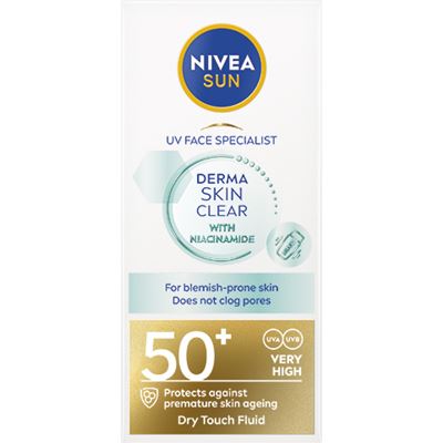 NIVEA SUN Derma Skin Care pleťový krém OF50 40 ml