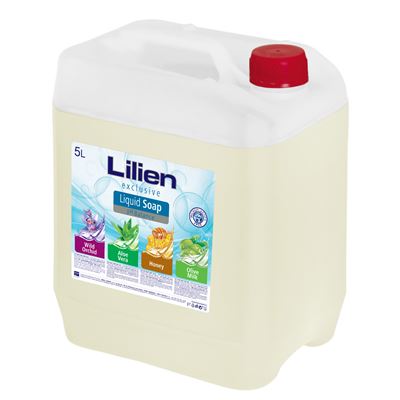 Lilien Krémové tekuté mýdlo oliv milk 5 l