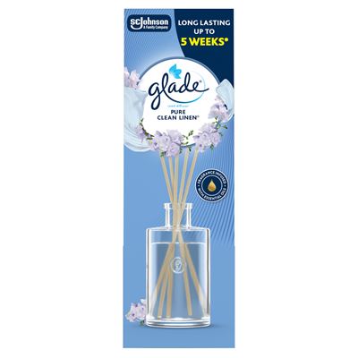glade Reeds Pure Clean Linen vonné tyčinky 50 ml