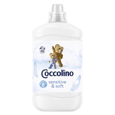 Coccolino White Sensitive aviváž (68 praní)