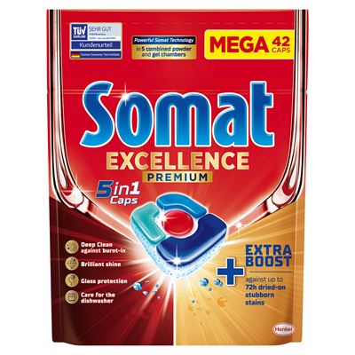 Somat 5in1 tablety do myčky 42 ks