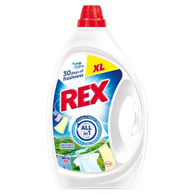 REX Amazonia Freshness gel na praní (55 praní) 2557 g