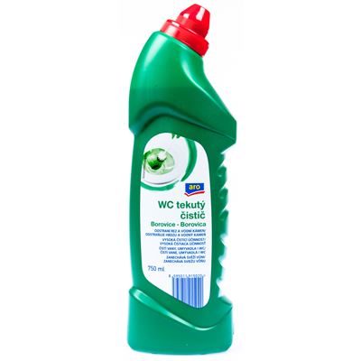 aro Čistič WC tekutý borovice 3 x 750 ml