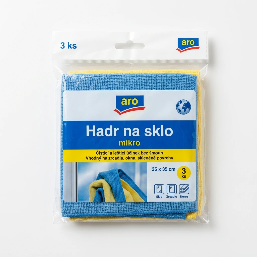 aro Hadr na sklo mikro 35 x 35 cm 3 ks