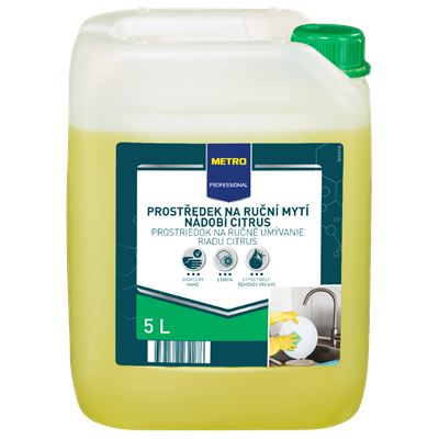 METRO PROFESSIONAL Gel na mytí nádobí Citrus 5 l