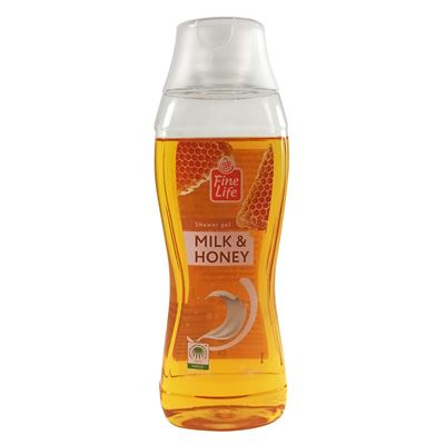 Fine Life Milk & Honey sprchový gel 300 ml