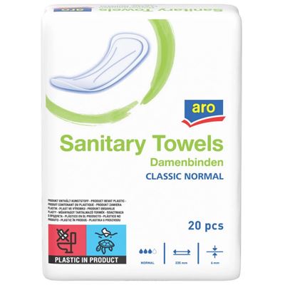 aro Classic Normal dámské vložky 20 ks