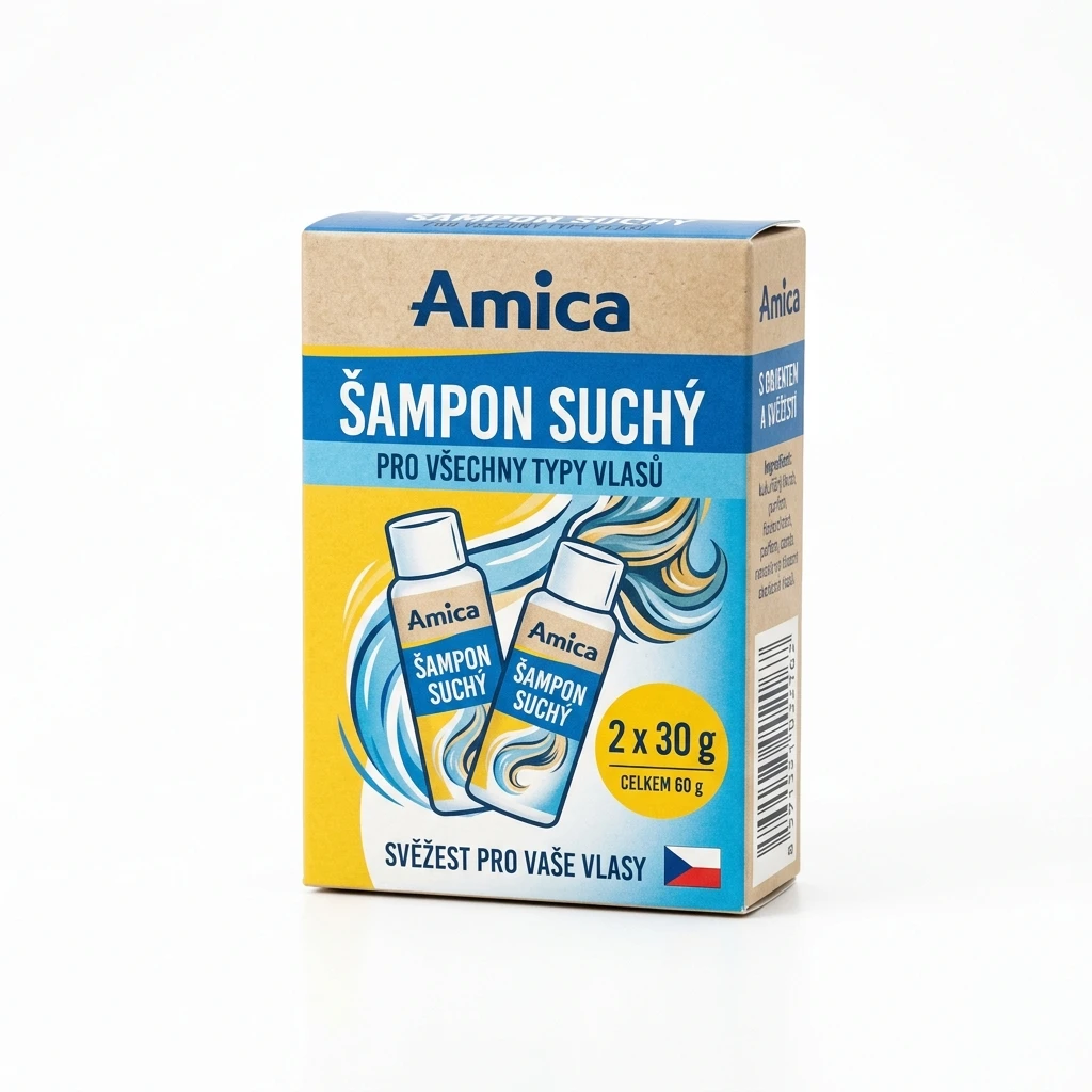 Amica Šampon suchý 2 x 30 g