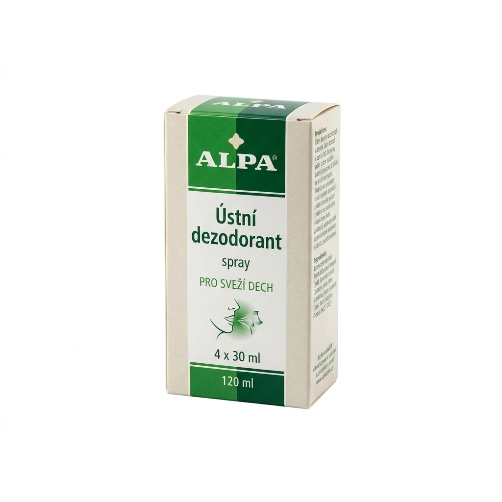 ALPA Ústní dezodorant 4 x 30 ml