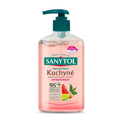 SANYTOL Mýdlo tekuté antibakteriální do kuchyně 250 ml