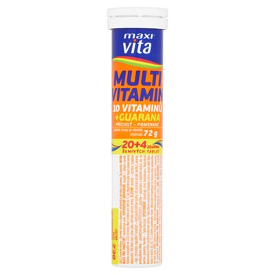 maxi vita Multivitamín šumivé tablety 20 ks