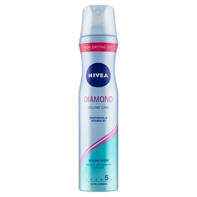 NIVEA Diamond Volume Lak na vlasy 250 ml