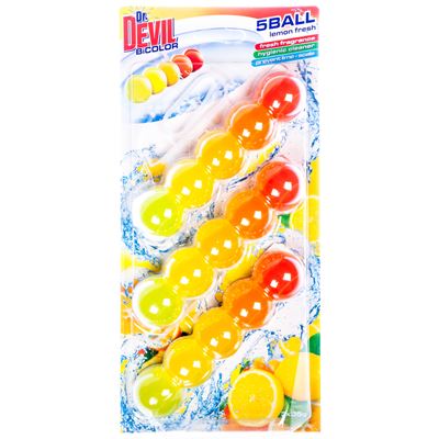 Dr. DEVIL 5Ball WC Lemom Fresh 3 x 35 g