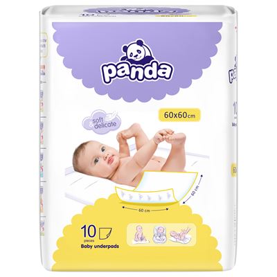 panda Podložky 10 ks