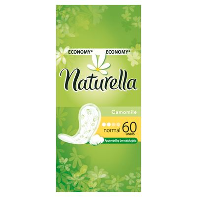 naturella Normal Camomile slipové dámské vložky 52 ks