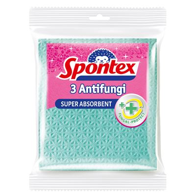 Spontex Antifungi Utěrka houbová 3 ks