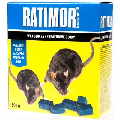RATIMOR Brodifacoam parafínové bloky 150 g