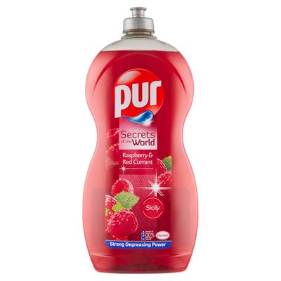 pur Secrets of the World Raspberry/malina&Red Currant/červený rybíz na mytí nádobí 1,2 l