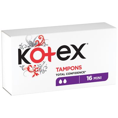 Kotex Mini tampony 16 ks