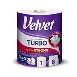Velvet Turbo Kuchyňské utěrky 3vrstvé 78,2 m 1 ks