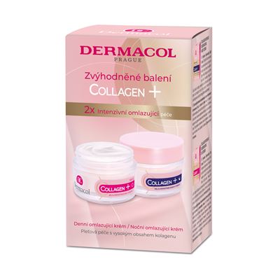 DERMACOL Collagen+ Krém omlazující denní a noční 50 ml + 50 ml