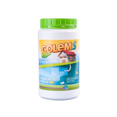 Golem S Přípravek pro septiky, žumpy biologický 1 kg