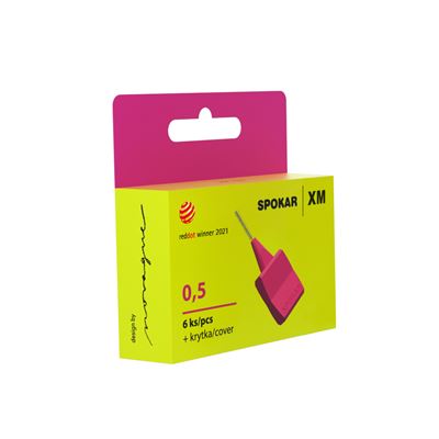 SPOKAR Kartáček mezizubní XM 0,5 mm 6 ks