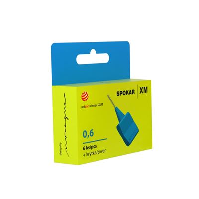 SPOKAR Kartáček mezizubní XM 0,6 mm 6 ks