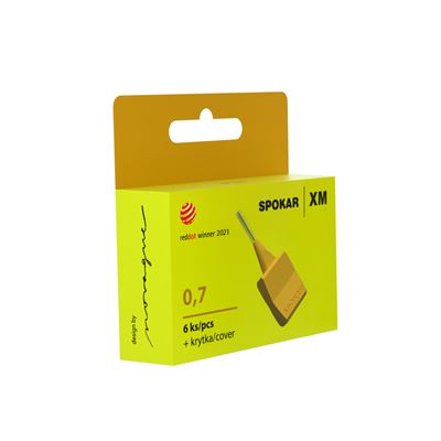 SPOKAR Kartáček mezizubní XM 0,7 mm 6 ks
