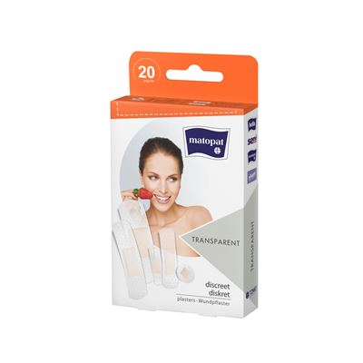 Náplast Transparent 20 ks